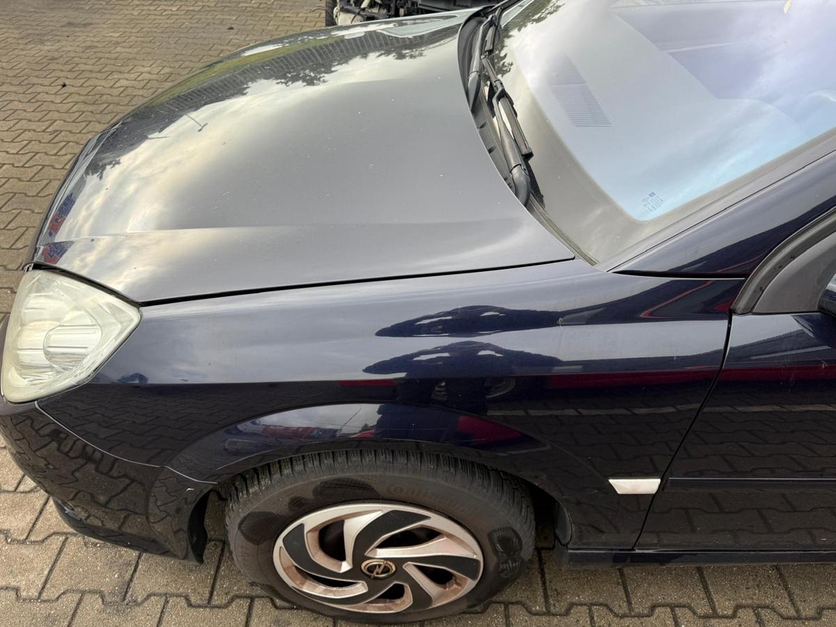 Opel Vectra C original Kotflügel links 4BU Saturnblau Metallic BJ06